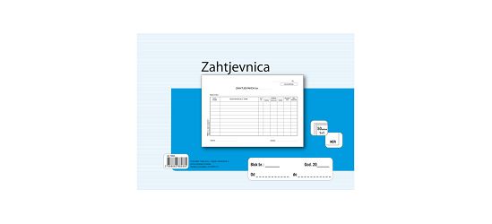 ZAHTJEVNICA A5