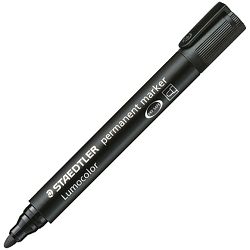 MARKER 2mm STAEDTLER,okr,crni,ploča,351-9