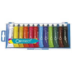 BOJE TEMPERA  12ml,12boja,Connect 448T12AE