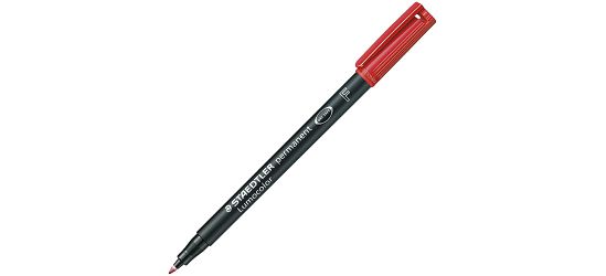 FLOM. 0,6 LUMOCOLOR  F crveni 318-2