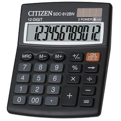 Kalkulator CITIZEN SDC-812 12mj,solar